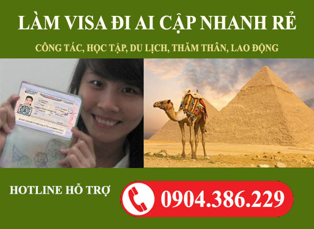 dịch vụ làm visa đi ai cập tại tphcm