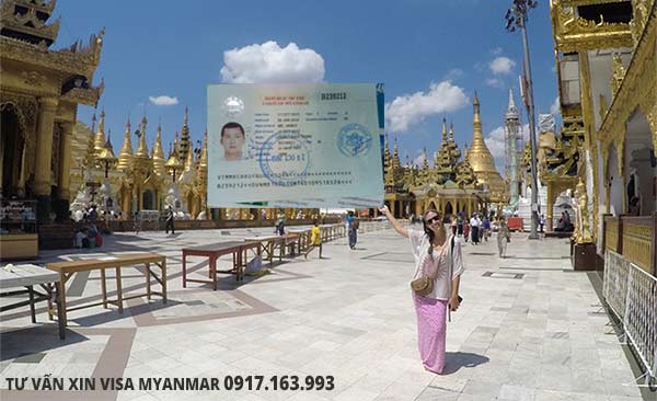 kinh nghiệm xin visa đi myanmar