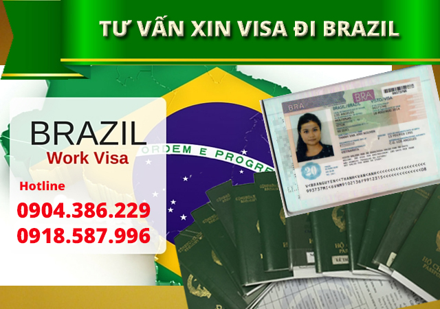 cách xin visa brazil